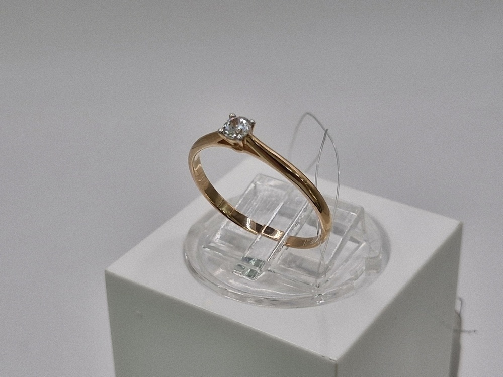 КОЛЬЦО С КАМНЕМ (Au 585)