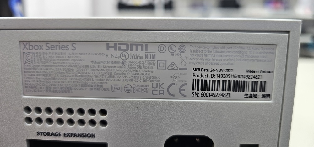 Игровая приставка Xbox Series S 512Gb SSD
