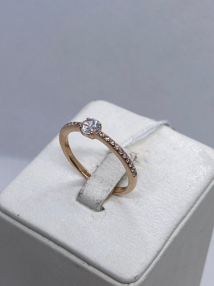 КОЛКМИ585 КОЛЬЦО С КАМНЯМИ (Au 585)