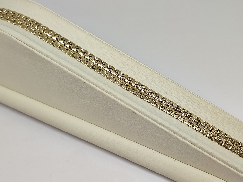 ЦЕПЬ ПОЛНОВЕСНАЯ Бисмарк (Au 585)