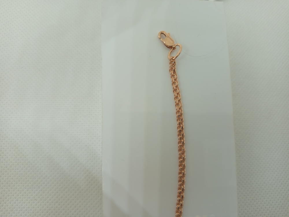 БРАСЛЕТ ПУСТОТЕЛЫЙ Бисмарк (Au 585)