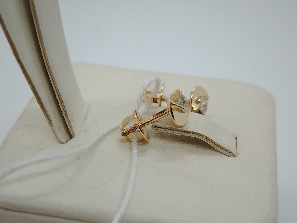 СЕРЬГИ БРИЛЛИАНТ (Au 585)