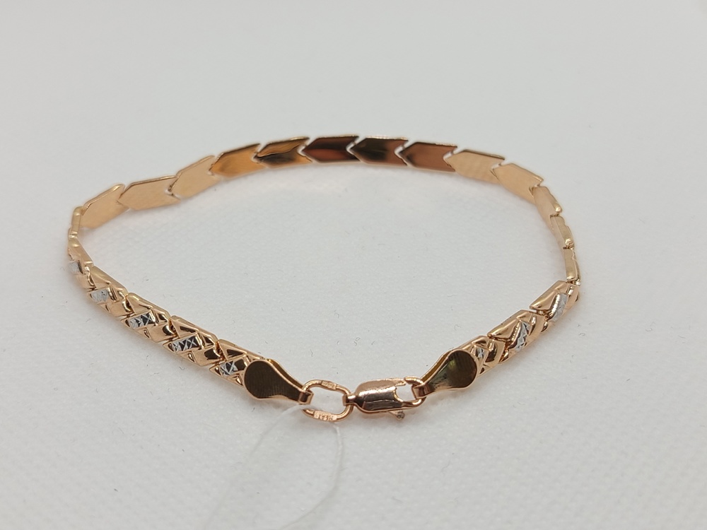 А 023122 БРАСЛЕТ РОЛЕКС без камня (Au 585)