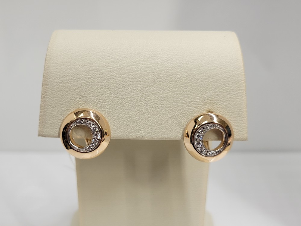 СЕРЬГИ С КАМНЯМИ (Au 585)