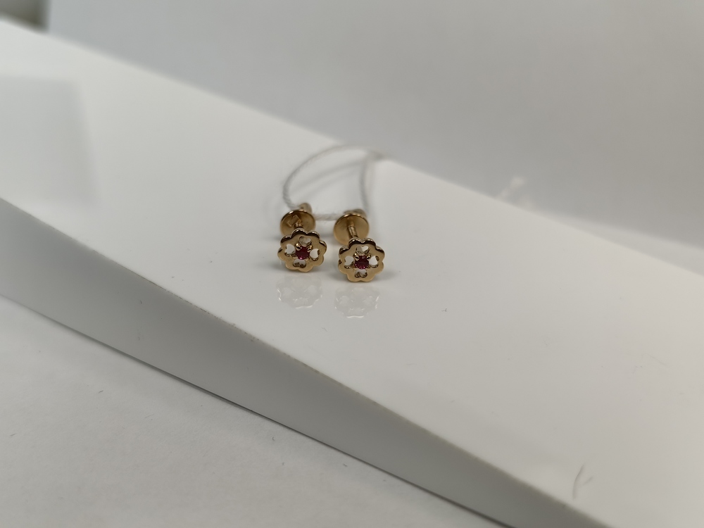 СПУС585 СЕРЬГИ ПУСЕТЫ (Au 585) СПУС585 СЕРЬГИ ПУСЕТЫ (Au 585)