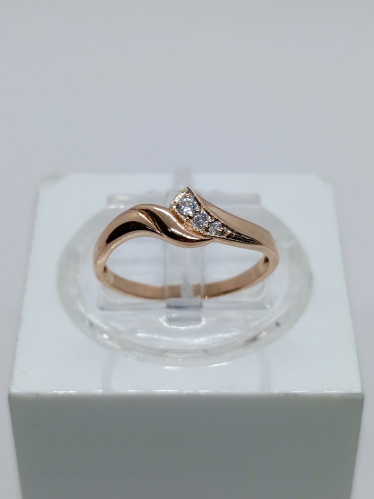 КОЛКМИ585 КОЛЬЦО С КАМНЯМИ (Au 585)