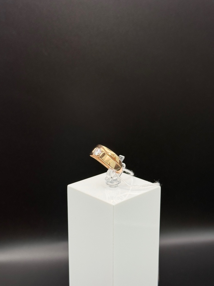 КОЛКМ585 КОЛЬЦО С КАМНЕМ (Au 585)