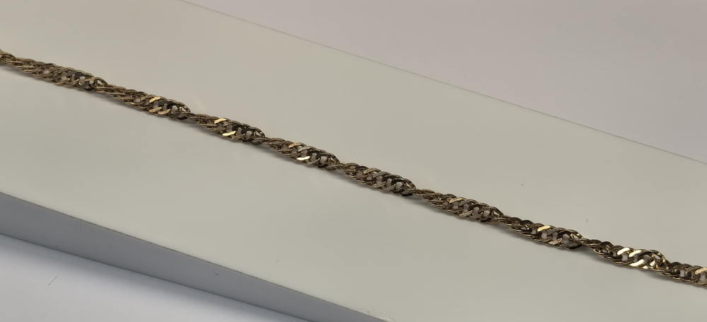 БРАСЛЕТ ПОЛНОВЕСНЫЙ Сингапур Au 585