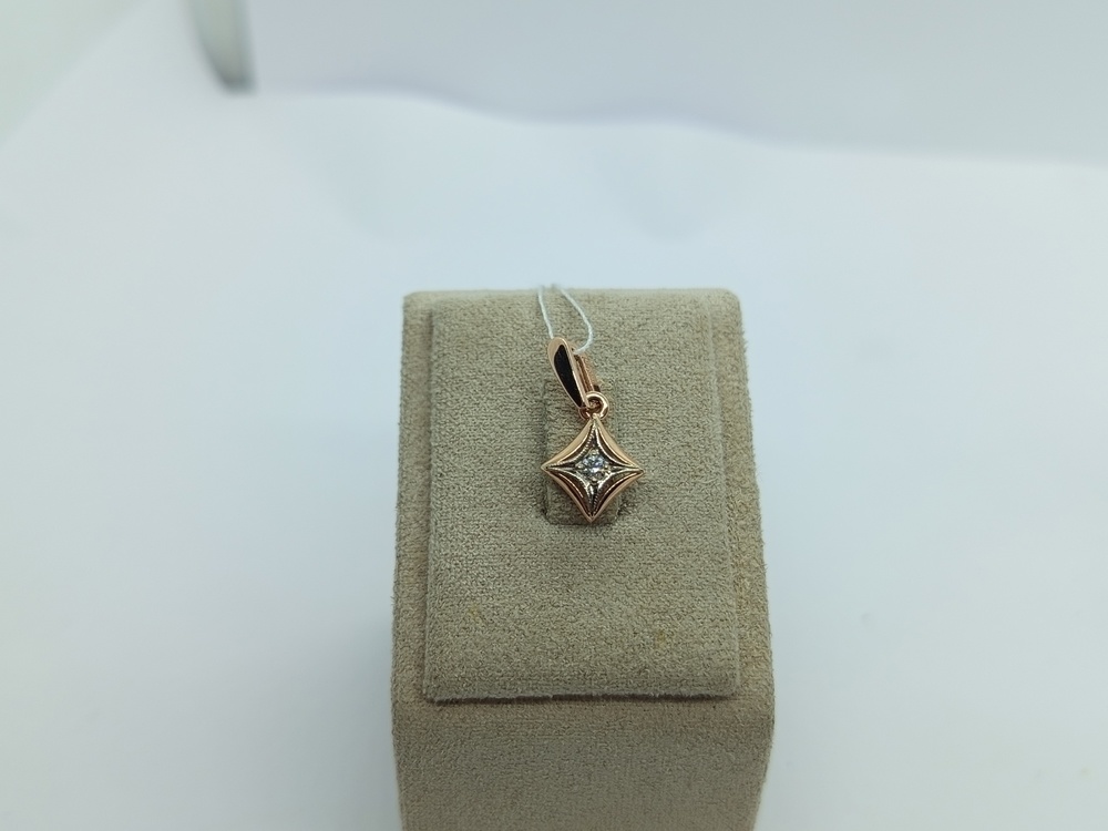 ПОДВЕСКА БРИЛЛИАНТ Au 583