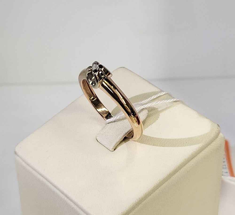 КОЛЬЦО БРИЛЛИАНТ Au 585