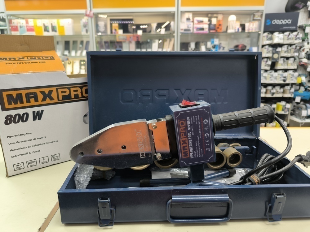 Паяльник полипропилена MaxPro MPPW800