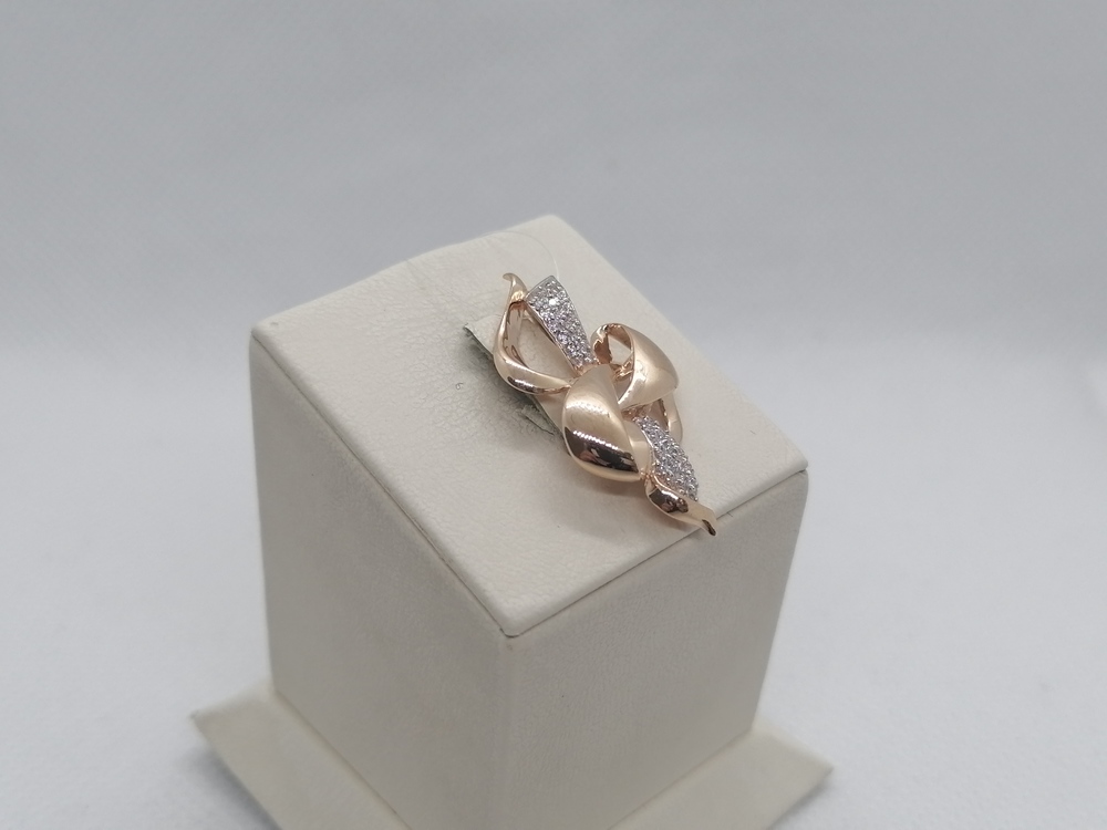 ПОДВЕСКА С КАМНЯМИ (Au 585)