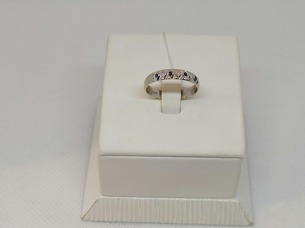 КОЛКМИ585 КОЛЬЦО С КАМНЯМИ (Au 585)