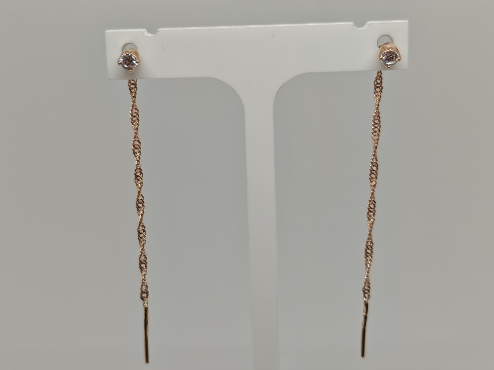 СПРО585 СЕРЬГИ ПРОДЕВКИ (Au 585)