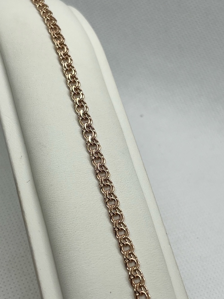 670006022 БРАСЛЕТ ПУСТОТЕЛЫЙ Бисмарк (Au 585)