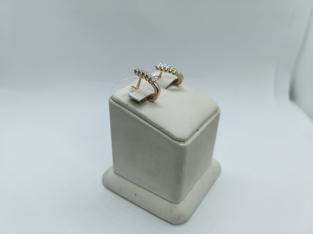 СЕРЬГИ С КАМНЯМИ (Au 585)