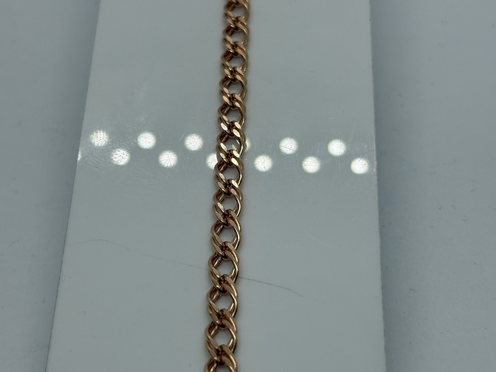 НБ 12-076ПГ БРАСЛЕТ ПУСТОТЕЛЫЙ (Au 585)