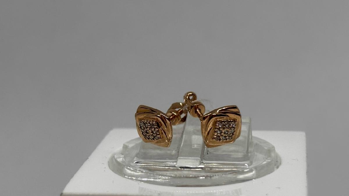 СЕРЬГИ ПУСЕТЫ (Au 585)