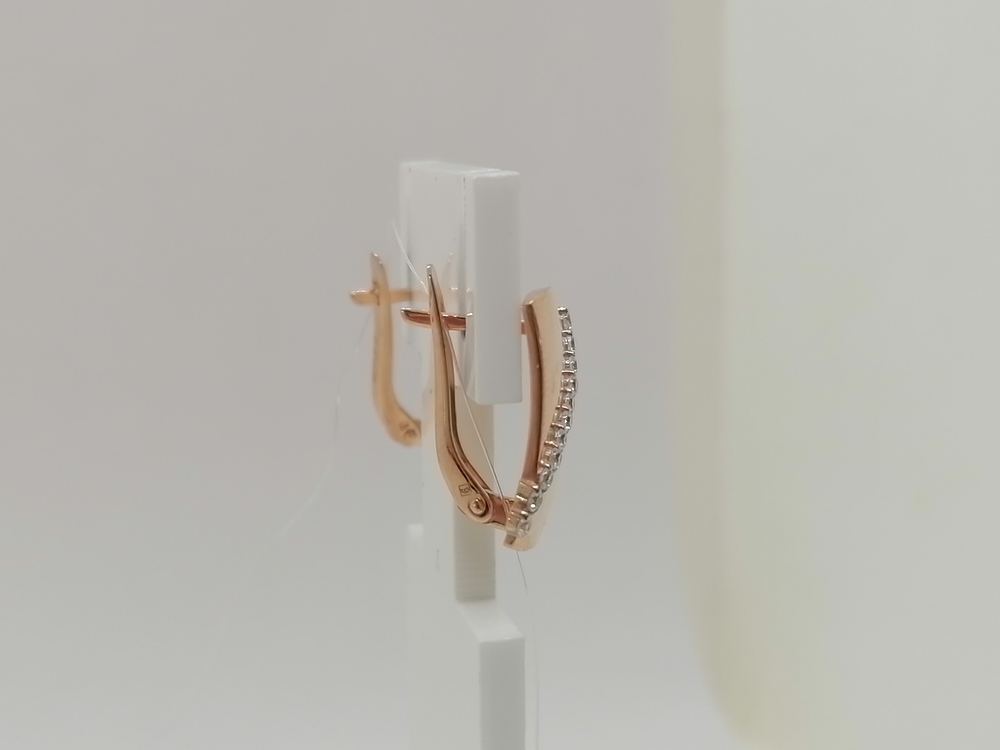 СЕРЬГИ С КАМНЯМИ (Au 585)