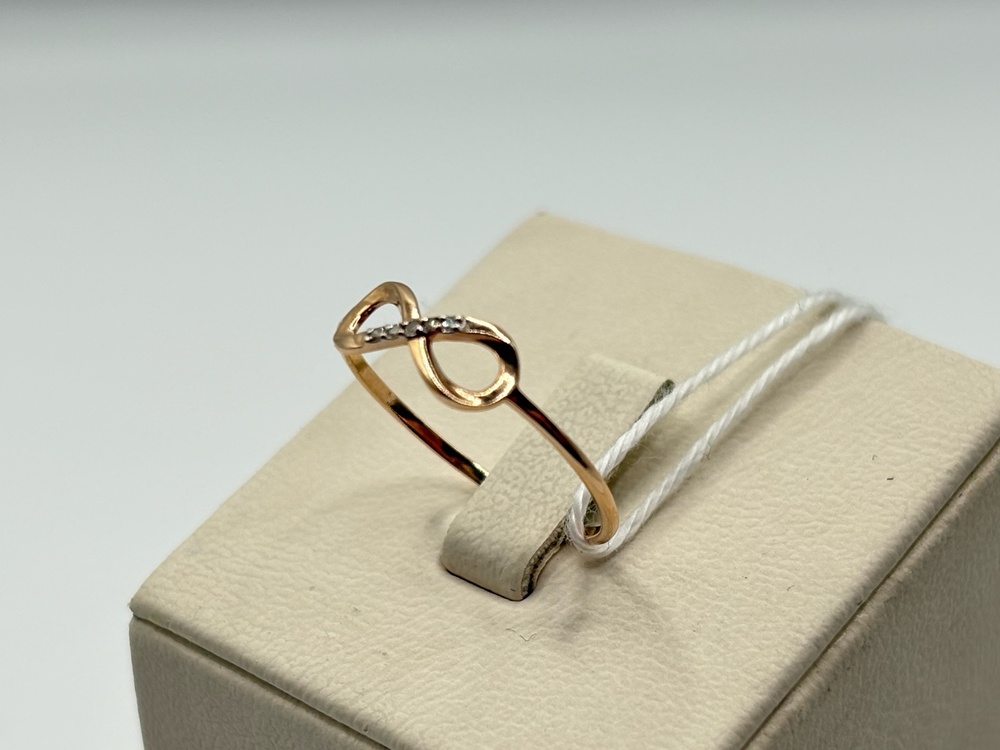 КОЛКМИ375 КОЛЬЦО С КАМНЯМИ (Au 375)