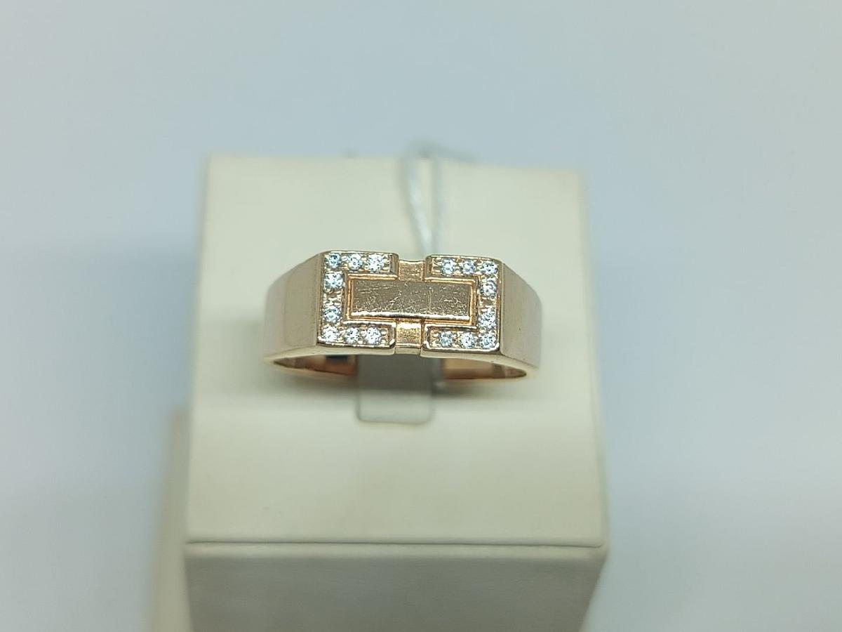 ПЕЧКМИ585 ПЕЧАТКА С КАМНЯМИ (Au 585)