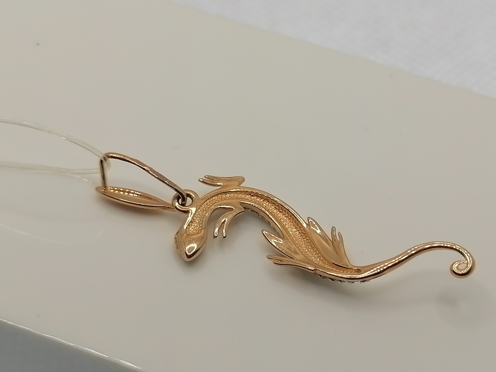 ПОДВЕСКА С КАМНЯМИ (Au 585)