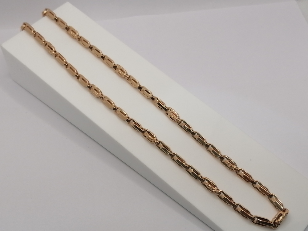 ЦЕПЬ ФАНТАЗИЯ без камня (Au 585)