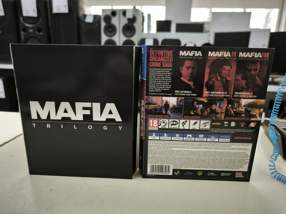Игра Playstation 4 Mafia Trilogy