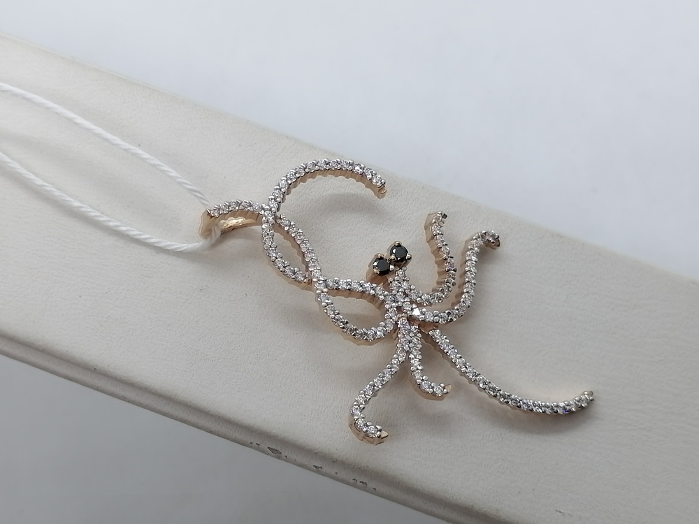 ПОДВЕСКА С КАМНЯМИ (Au 585)