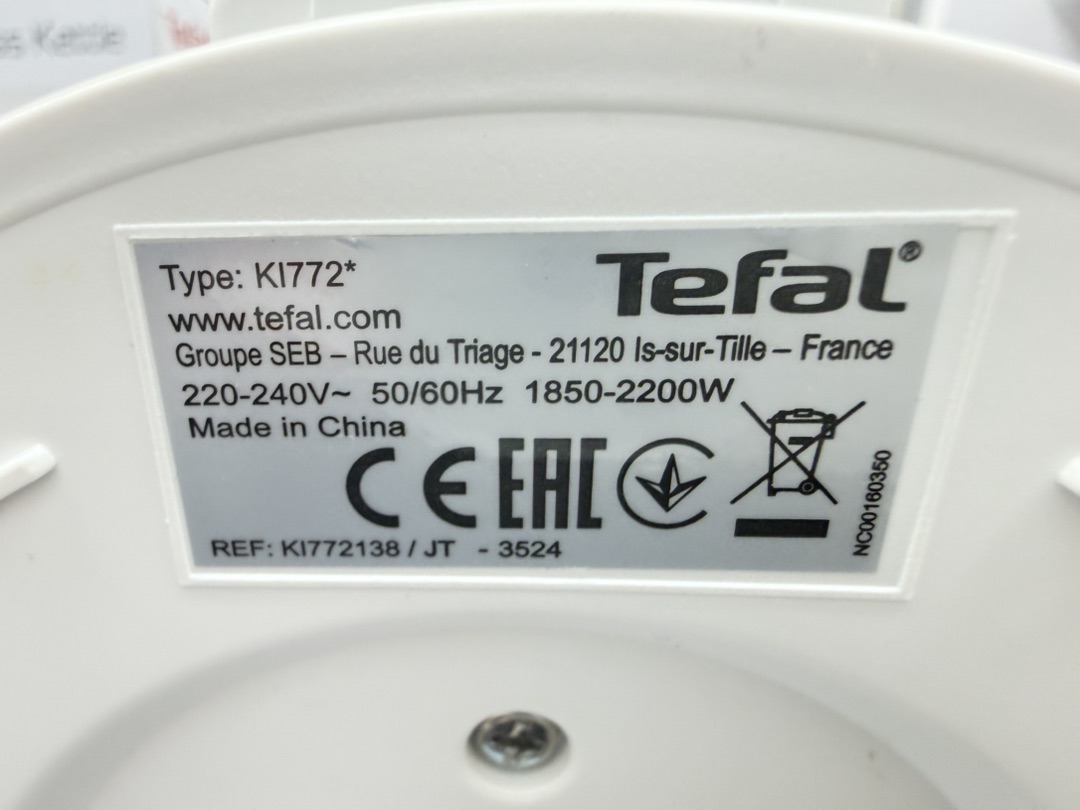 Чайник электрический Tefal Glass Kettle KI772138