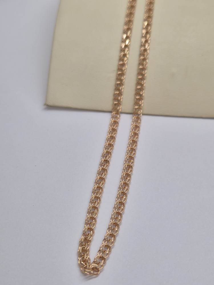 ЦПБС585 ЦЕПЬ ПУСТОТЕЛАЯ Бисмарк (Au 585)