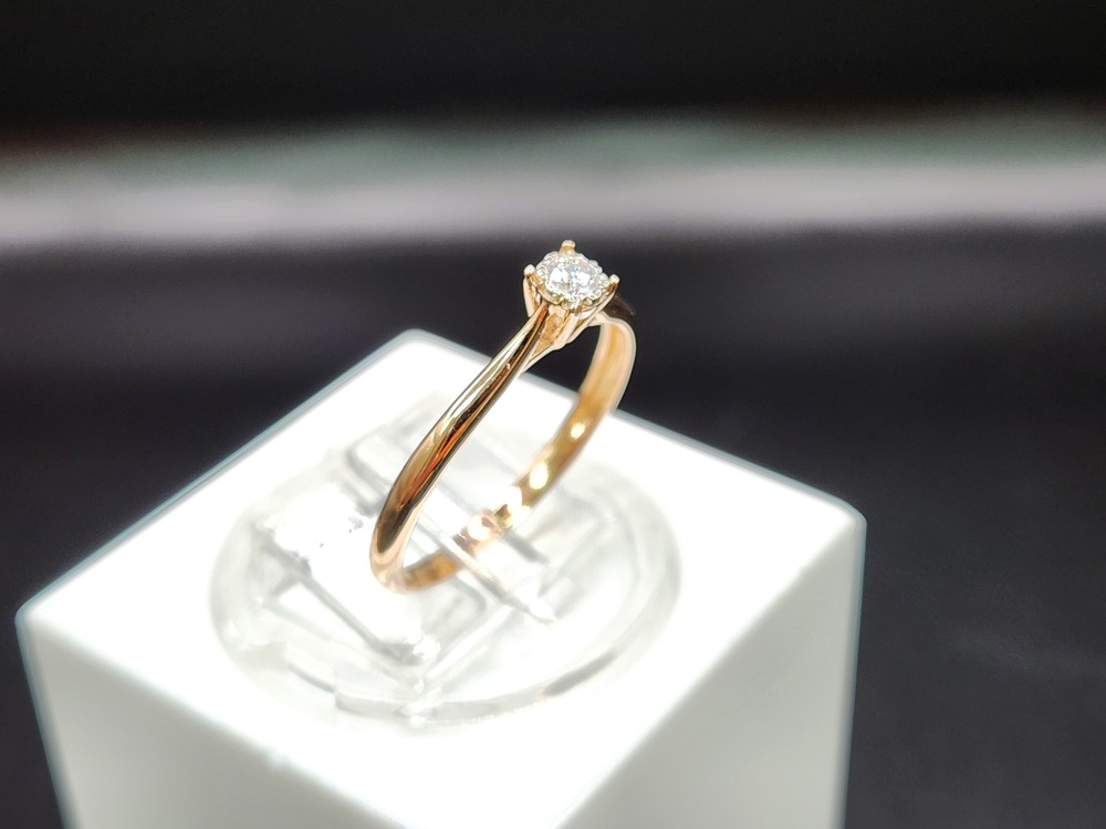 КОЛЬЦО БРИЛЛИАНТ Au 585