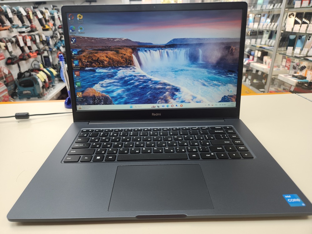 Ноутбук Xiaomi RedmiBook 15; I3-1115G4, Intel UHD Graphics, 8 Гб, 256 Гб, Нет