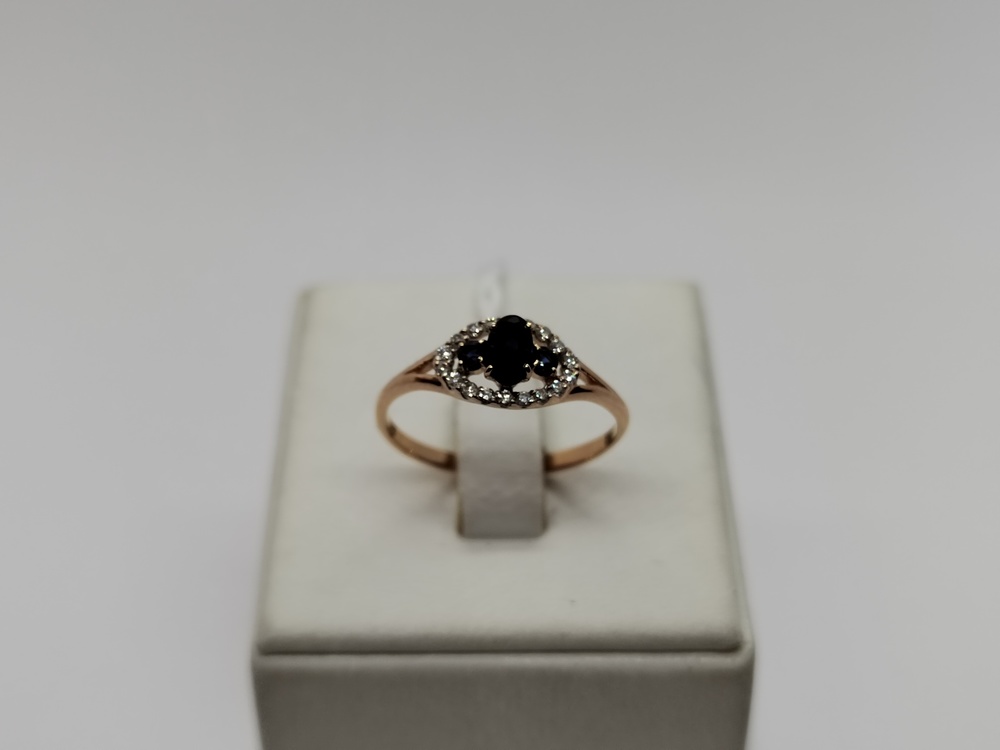 КОЛЬЦО БРИЛЛИАНТ Au 585