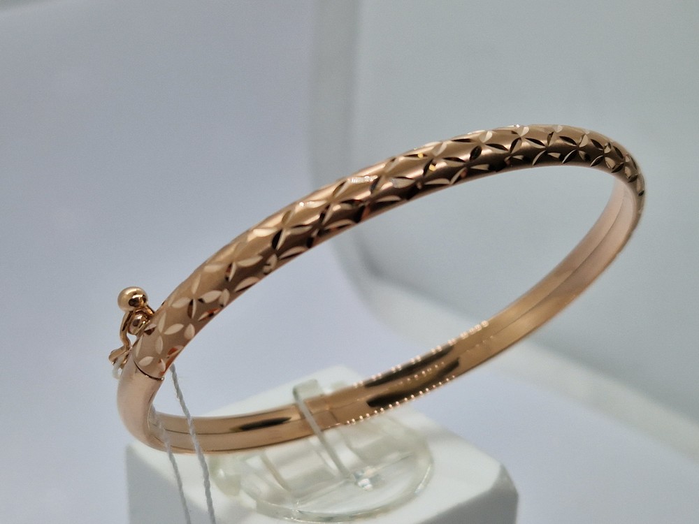 БРАСЛЕТ ЖЕСТКИЙ без камня (Au 585)