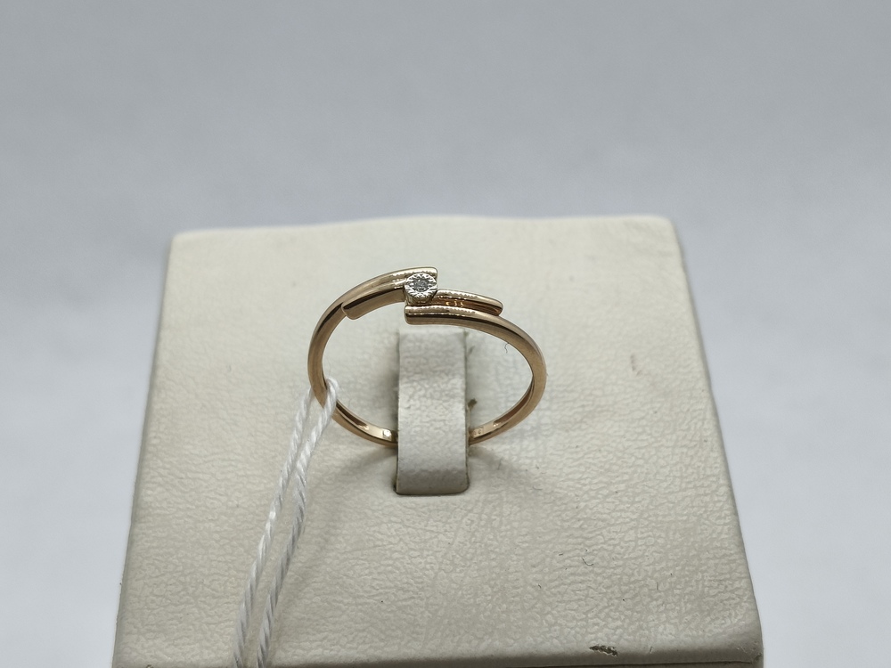 КОЛЬЦО БРИЛЛИАНТ Au 585