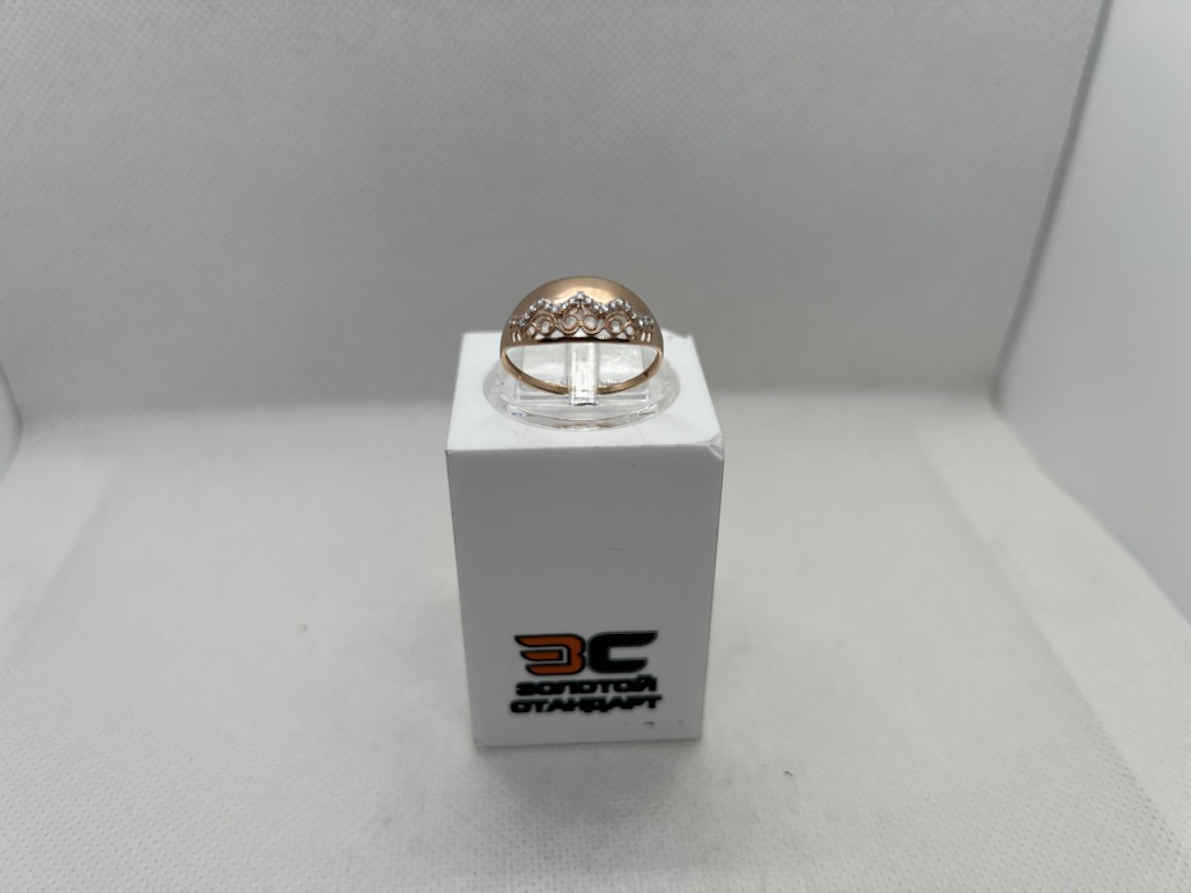 КОЛКМИ585 КОЛЬЦО С КАМНЯМИ (Au 585)