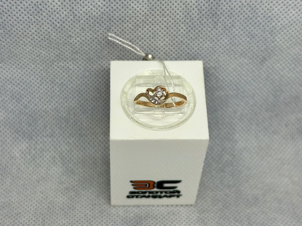 КОЛКМИ585 КОЛЬЦО С КАМНЯМИ (Au 585)