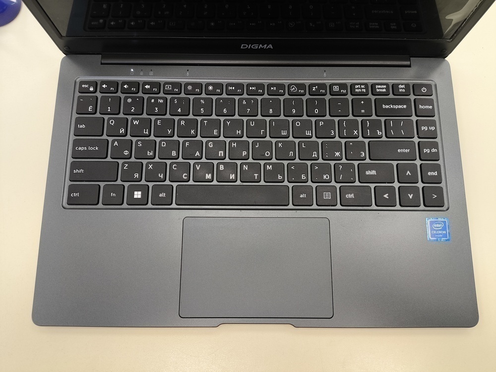 Ноутбук DIGMA; Celeron N4020, Intel UHD Graphics 620, 8 Гб, 240 Гб, Нет
