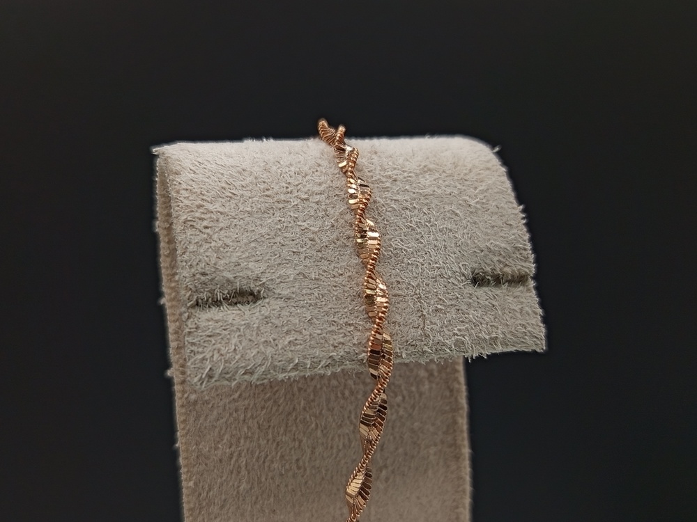 БРАСЛЕТ ПОЛНОВЕСНЫЙ Сингапур Au 585