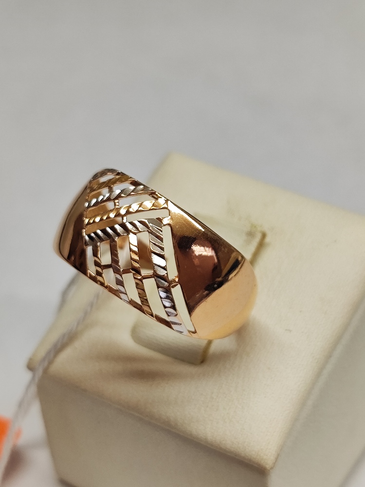 КОЛБКМ585 КОЛЬЦО БЕЗ КАМНЯ (Au 585)