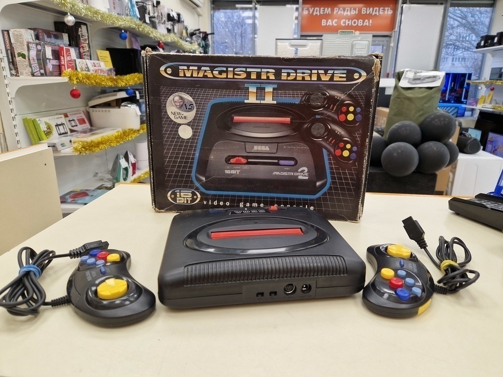 Игровая приставка Sega Magistr Drive 2