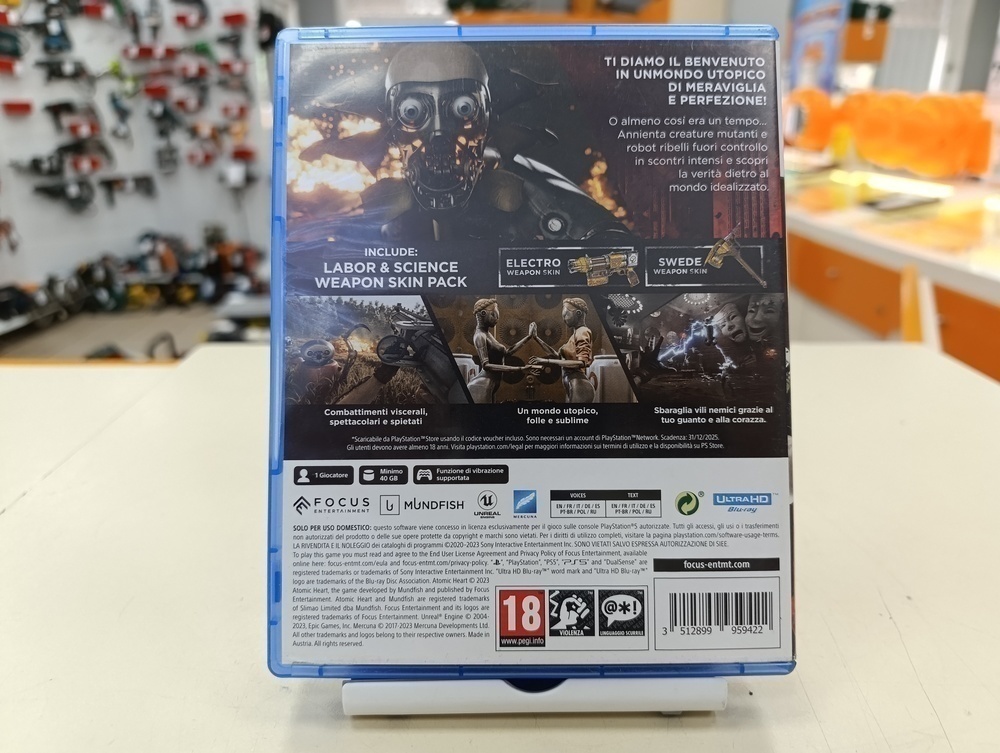 Игра Playstation 5 Atomic Heart