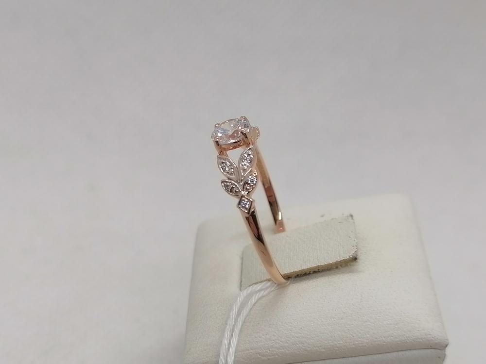 КОЛКМИ585 КОЛЬЦО С КАМНЯМИ (Au 585)