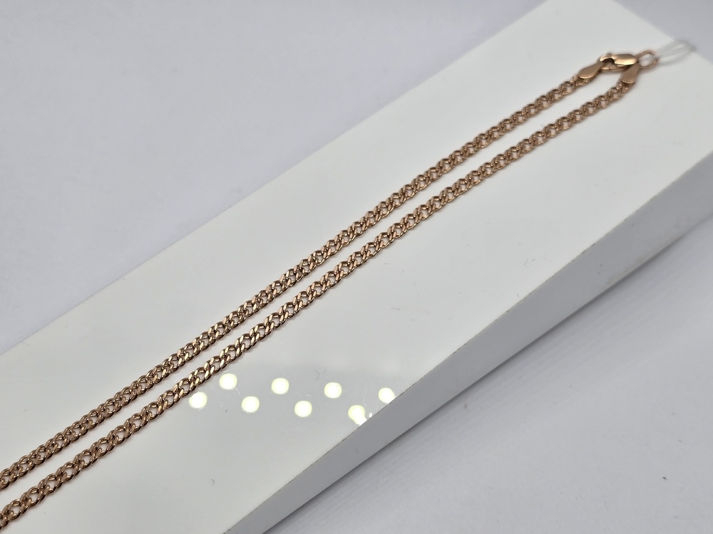 ЦЕПЬ ПОЛНОВЕСНАЯ Ромб двойной (Au 585)