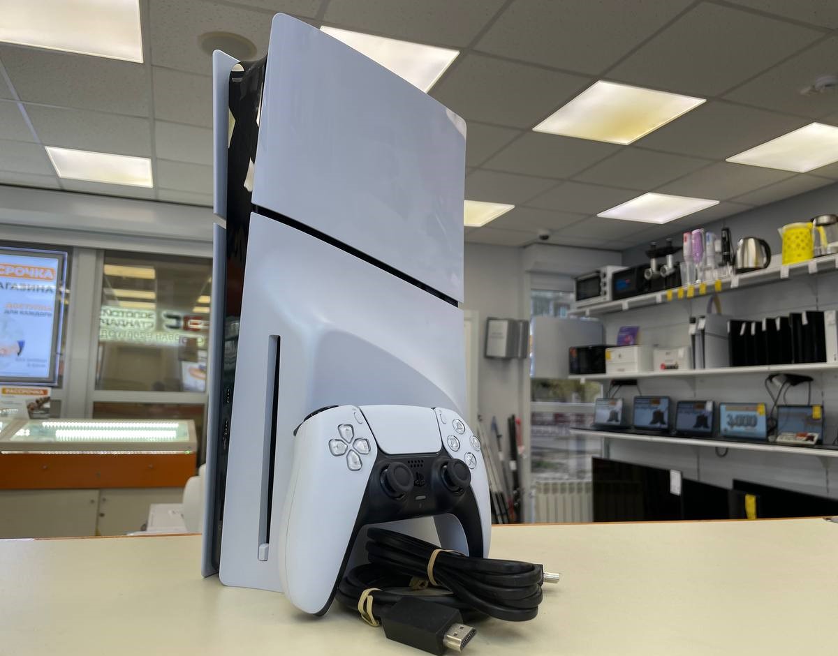 Игровая приставка PlayStation 5 Slim 1TB (С дисководом)