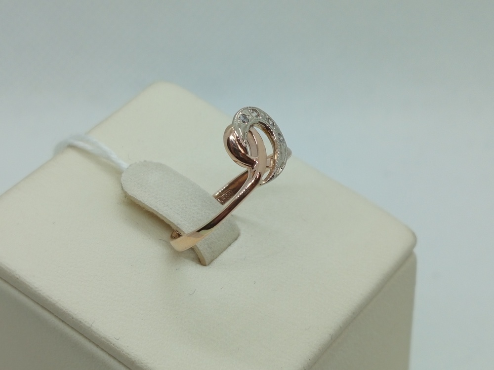 КОЛКМИ585 КОЛЬЦО С КАМНЯМИ (Au 585)