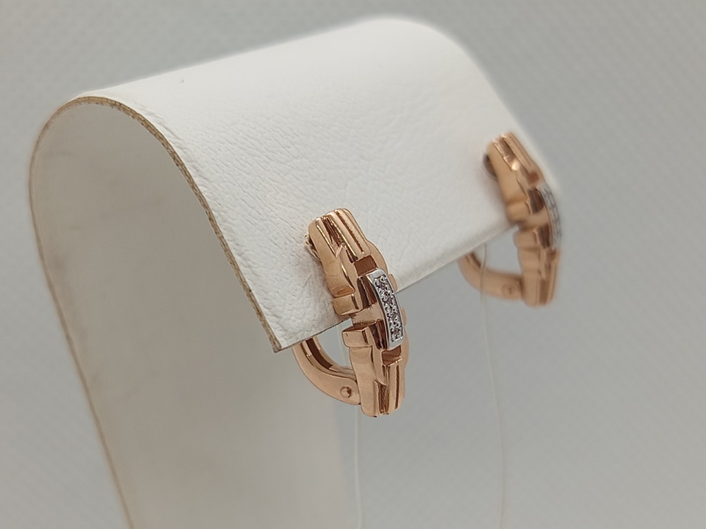 СЕРЬГИ С КАМНЯМИ (Au 585)