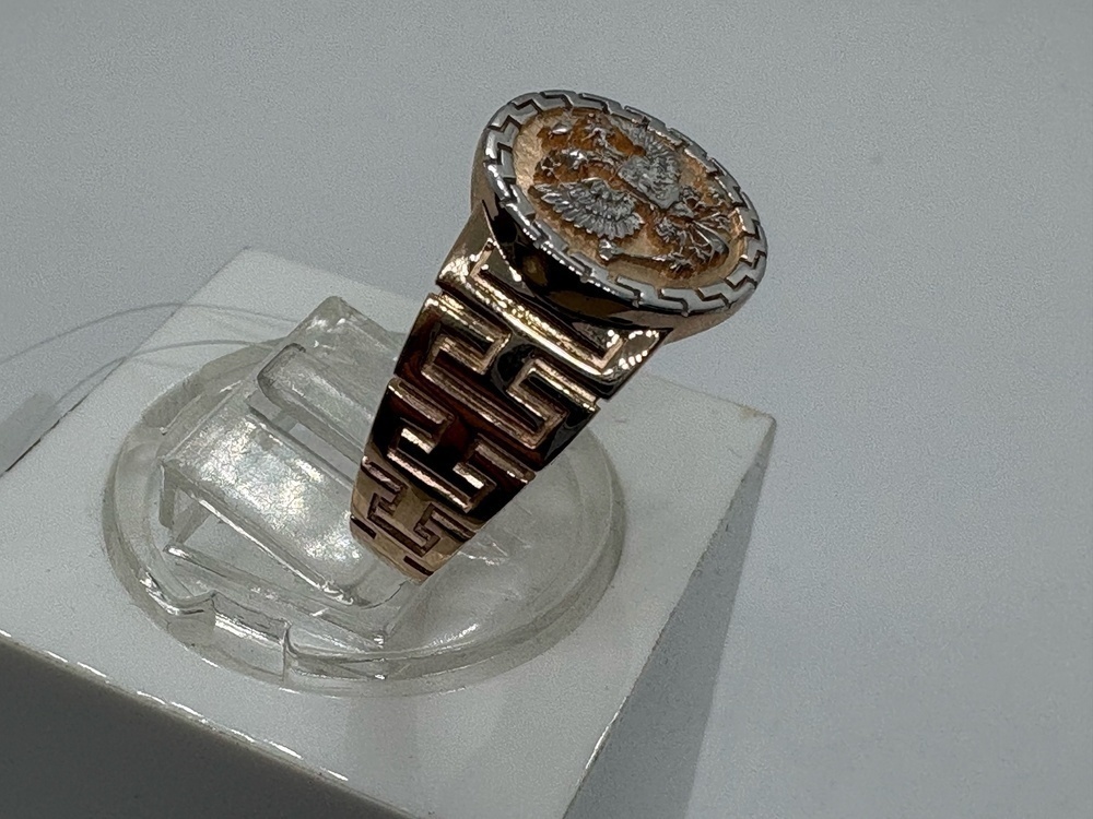 КОЛЬЦО ПЕЧАТКА без камня (Au 585)