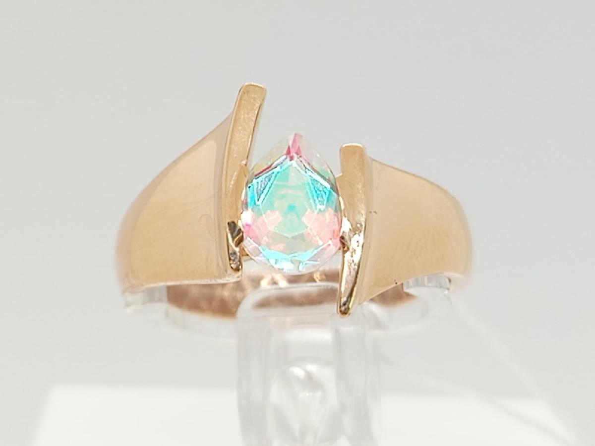 КОЛЬЦО С КАМНЕМ (Au 585)